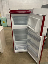 22 in. 7.6 cu. ft. Retro Top Freezer Refrigerator, Hot Rod Red, Energy Star