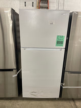 18.1 cu. ft. Top Freezer Refrigerator with Adjustable Glass Shelving in White, Garage Ready