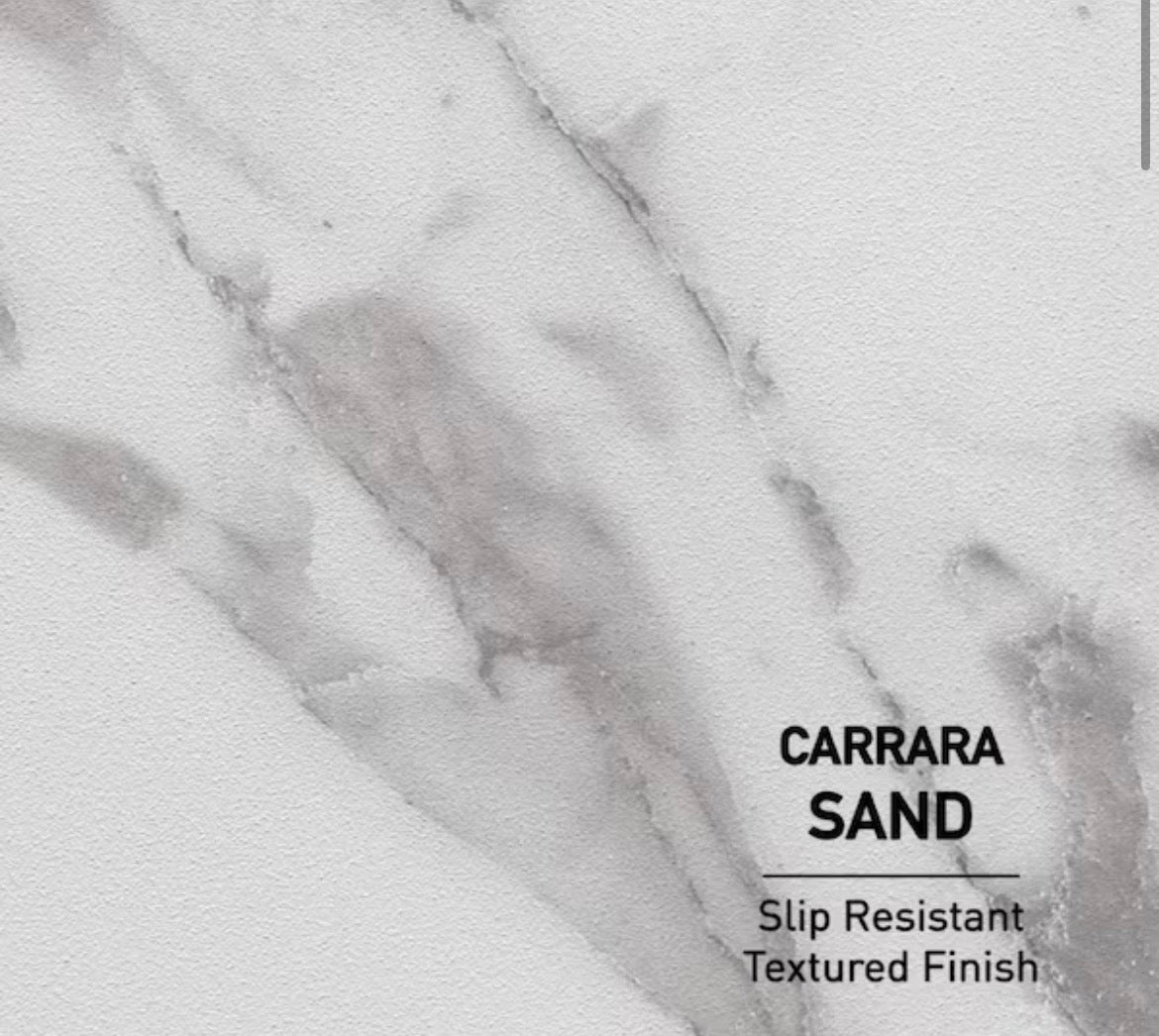 36 in. W x 60 in. L x 1.125 in. H Alcove Solid Composite Stone Shower Pan Base with L/R Drain in Graphite Sand