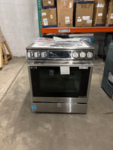 LG 6.3 cu. ft. GAS Single Smart Oven Range ProBake Convection and Premium Handle