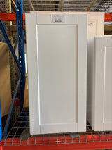 Shaker Satin White Stock Assembled Wall Kitchen Cabinet (18 in. x 36 in. x 12 in.)