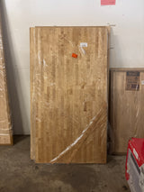 6 ft. L x 39 in. D Finished Engineered Birch Butcher Block Island Countertop