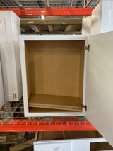 Shaker Satin White Stock Assembled Wall Kitchen Cabinet (24 in. x 30 in. x 12 in.)