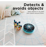 Matrix Self Emptying 13.39 in. Robotic Vacuum with Smart Navigation Self-Cleaning Brushroll in Black