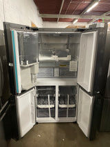 Samsung - 36 in. Wide Bespoke 29 Cu. Ft. 4-Door Flex French Door Refrigerator