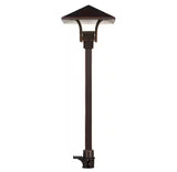 115 Lumen Oil Rubbed Bronze Integrated LED Weather Resistant Outdoor Landscape Path Light