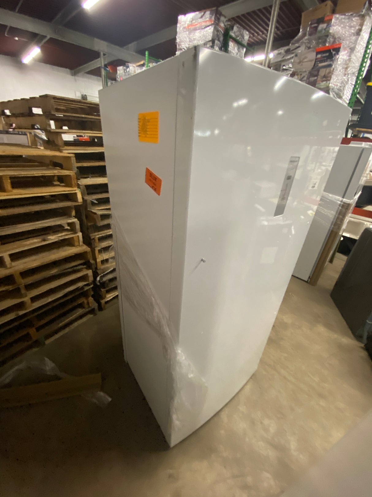 33 in. 20 cu. ft. Garage Ready Freezerless Refrigerator in White with Temperature Alarm and Auto-Close Door, ENERGY STAR