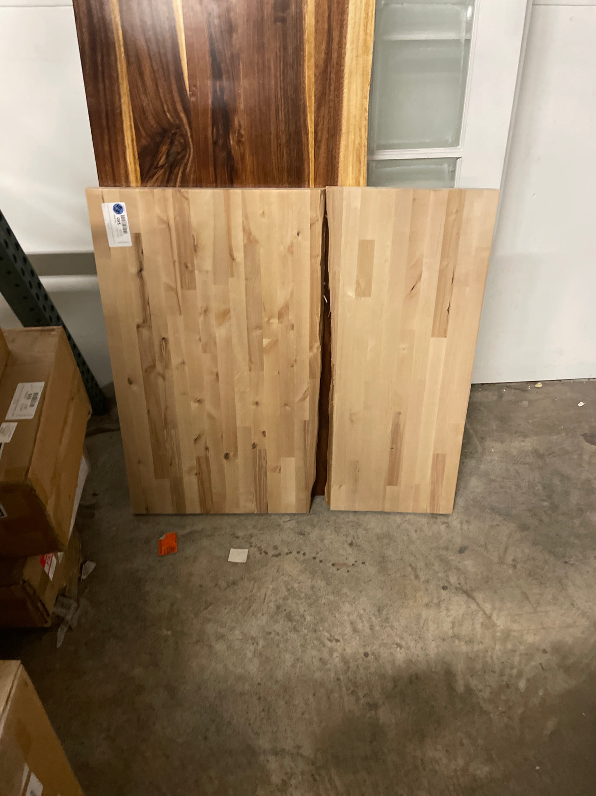 3 ft. L x 36 in. D Unfinished Birch Solid Wood Butcher Block Island Countertop With Eased Edge