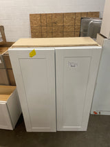 Arlington Vesper White Plywood Shaker Stock Assembled Wall Kitchen Cabinet Soft Close 30 in. W x 12 in. D x 42 in. H