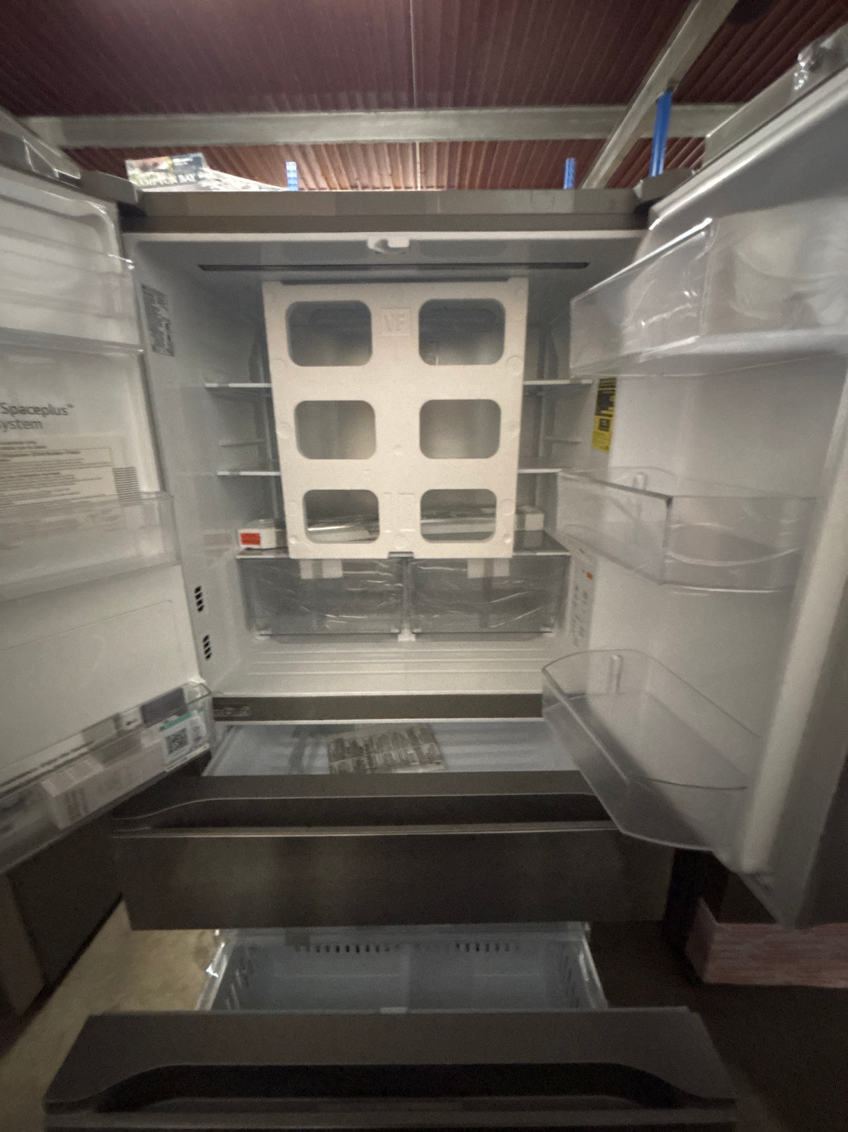 LG 25 cu. ft. Smart Counter-Depth MAX 4-Door French Door Refrigerator with Full-Convert Drawer