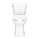 Avalanche Two-Piece 1.28 GPF Single Flush Elongated ADA Toilet in White with Slow Close Seat