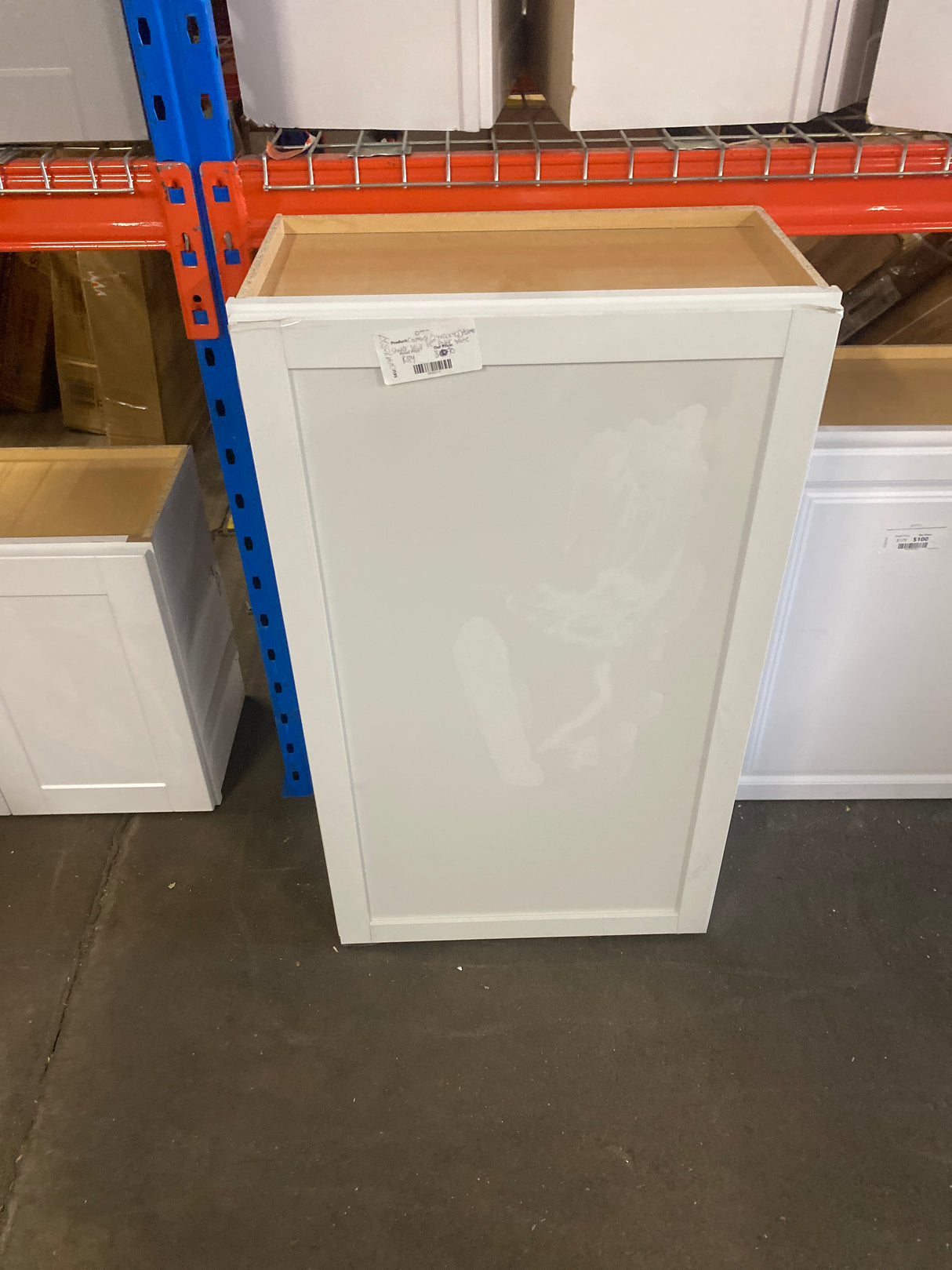 Courtland 24 in. W x 12 in. D x 42 in. H Assembled Shaker Wall Kitchen Cabinet in Polar White