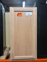 Recessed Panel 18 in. W x 12 in. D x 36 in. H Assembled Wall Cabinet in Unfinished