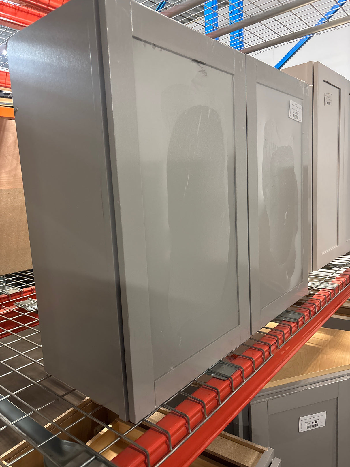 Westfield Dusk Gray Shaker Stock Assembled Wall Kitchen Cabinet (36 in. W x 12 in. D x 30 in. H)