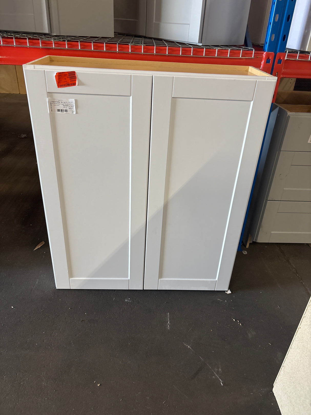Shaker 36 in. W x 12 in. D x 42 in. H Assembled Wall Kitchen Cabinet in Satin White