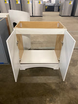 31 in. W x 19 in. D x 35 in. H Single Sink Freestanding Bath Vanity in White without Top