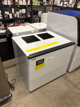 30 in. Stainless Steel 1000 lb. /24 H Freestanding Commercial Ice Maker Full Size Ice Cubes with 550lbs Ice Storage