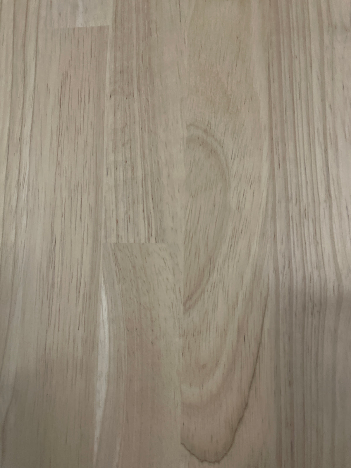 8 ft. L x 25 in. D Unfinished Hevea Solid Wood Butcher Block Countertop With Square Edge