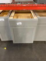 Westfield Dusk Gray Shaker Stock Assembled Base Kitchen Cabinet (24 in. W x 23.75 in. D x 35 in. H)