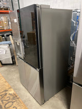 LG 27 cu.ft. Smart Side-By-Side InstaView Door-in-Door Refrigerator with Craft Ice in Stainless Steel