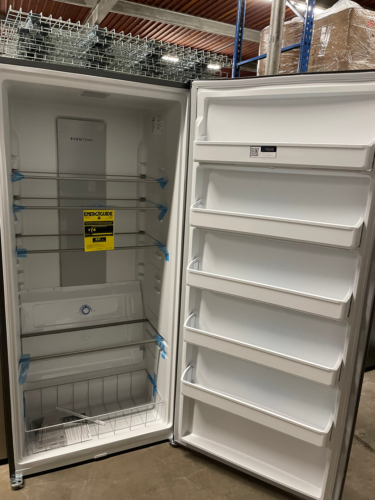 32.6 in. 20 cu. ft. Frost Free Defrost, Garage Ready Upright Freezer in Carbon