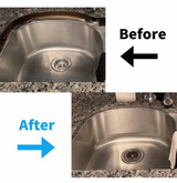 12.5 in. H x 4 in. W x 2 in. D Silver Steel Undermount Sink Brackets, Sink Repair Kit System (6-Pack)