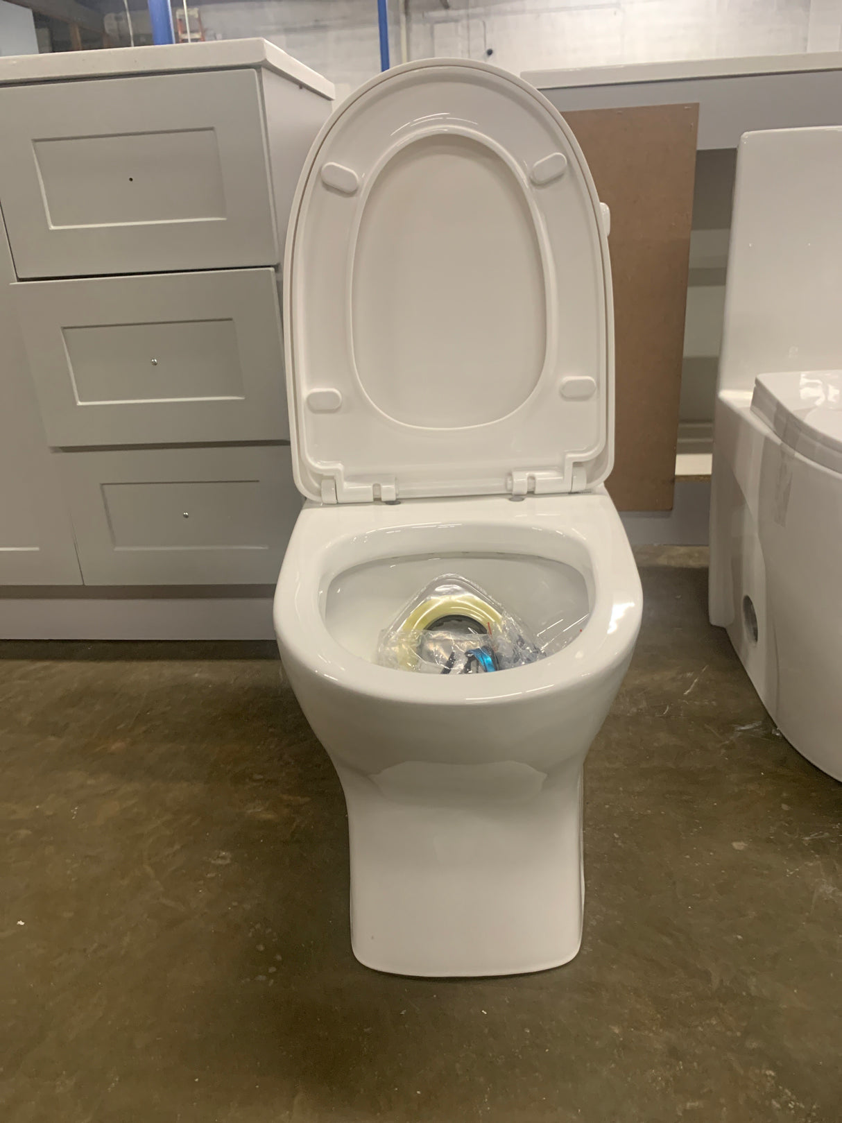 Sublime II 1-Piece 0.8/1.28 GPF Dual Flush Compact Toilet in White, Seat Included