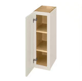 Avondale 9 in. W x 12 in. D x 42 in. H Ready to Assemble Plywood Shaker Wall Kitchen Cabinet in Antique White