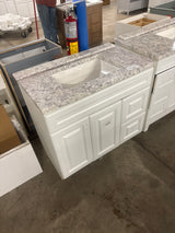 Glensford 36 in. W x 21.65 in. D x 34.21 in. H Bath Vanity Cabinet With Top