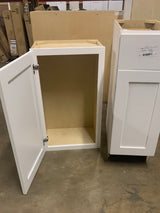 Avondale 18 in. W x 12 in. D x 30 in. H Ready to Assemble Plywood Shaker Wall Kitchen Cabinet in Alpine White