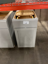 Westfield Feather White Shaker Stock Assembled Base Kitchen Cabinet (18 in. W x 23.75 in. D x 35 in. H)