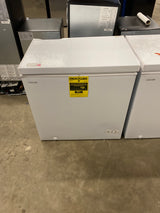 7.0 cu. ft. Manual Defrost Chest Freezer with LED Light in White Garage Ready