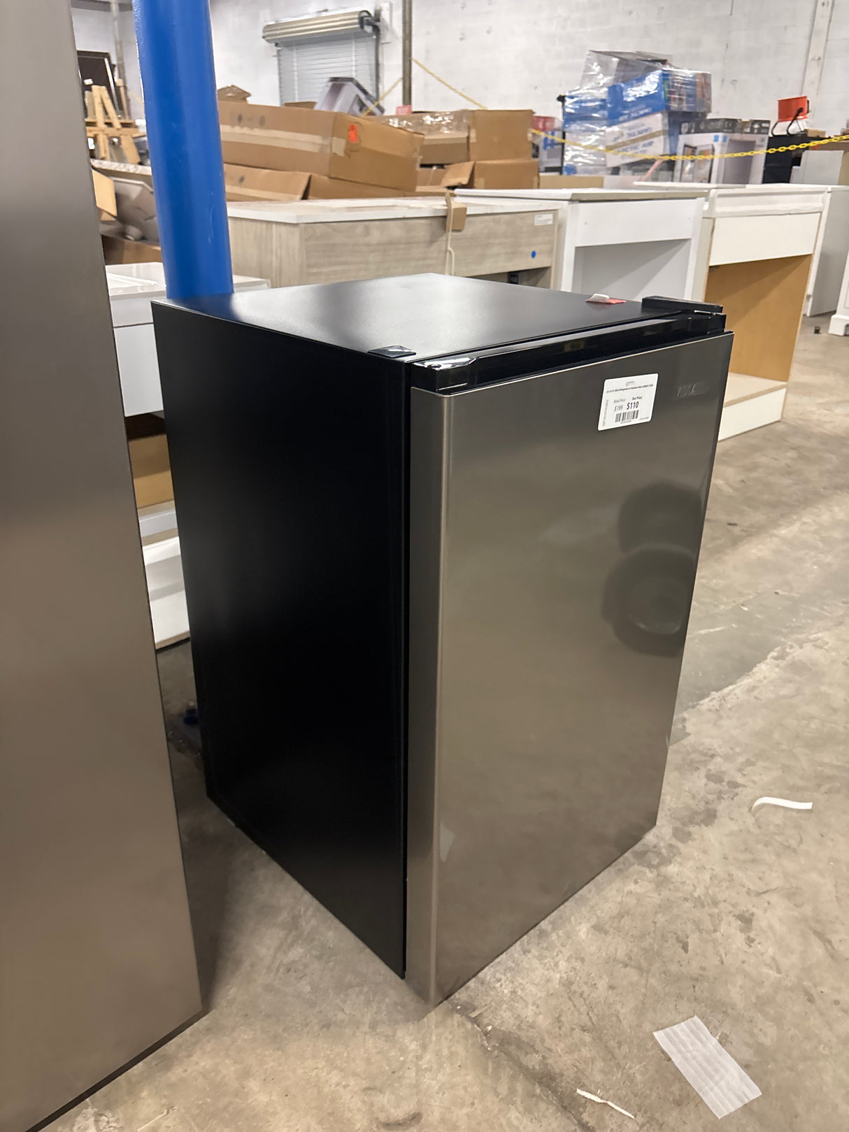 4.3 cu. ft. Mini Refrigerator in Stainless Steel, ENERGY STAR