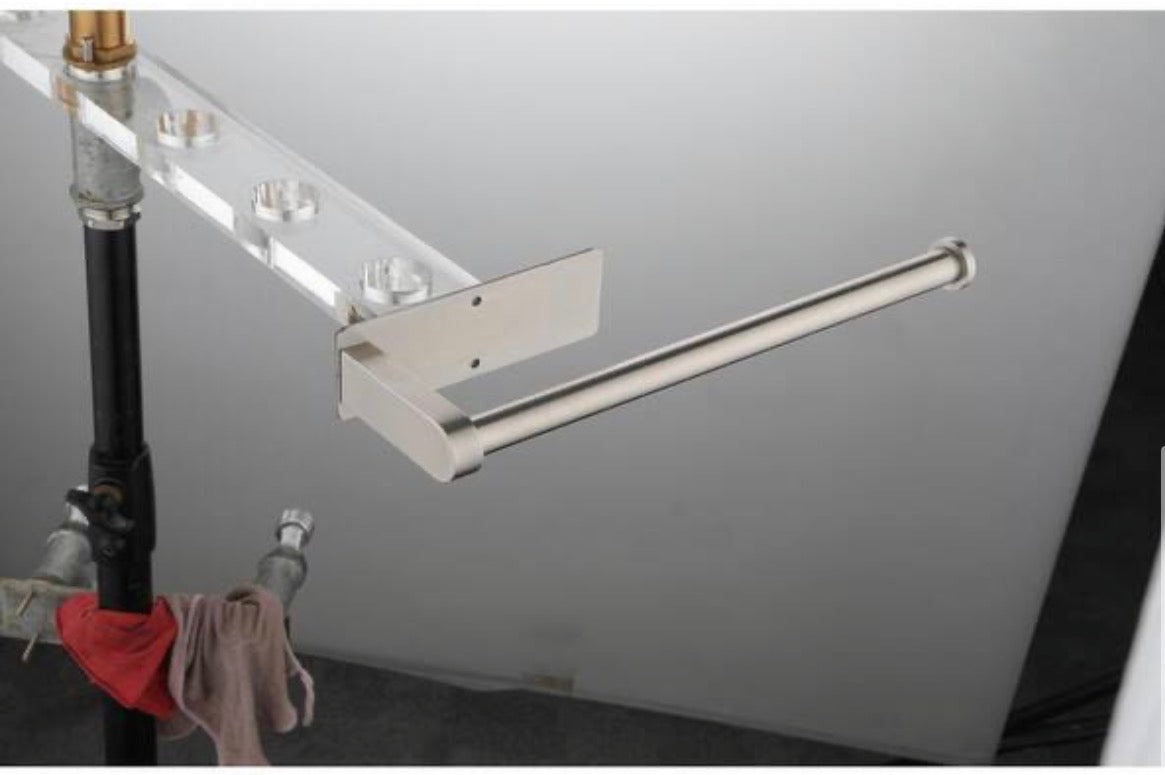 Paper Towel Holders, Paper Towels Rolls - for Kitchen in Brushed Nickel