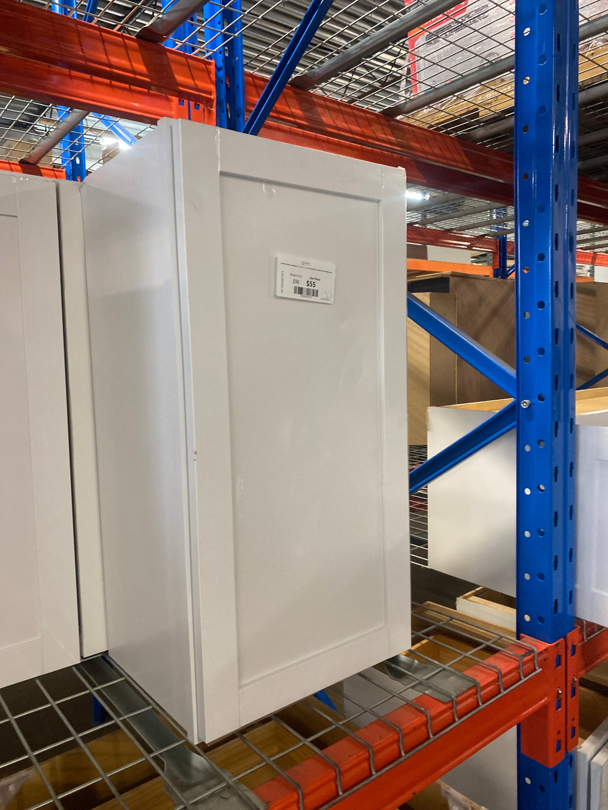 Courtland Shaker Assembled 15 in. x 30 in. x 12 in. Stock Wall Kitchen Cabinet in Polar White Finish