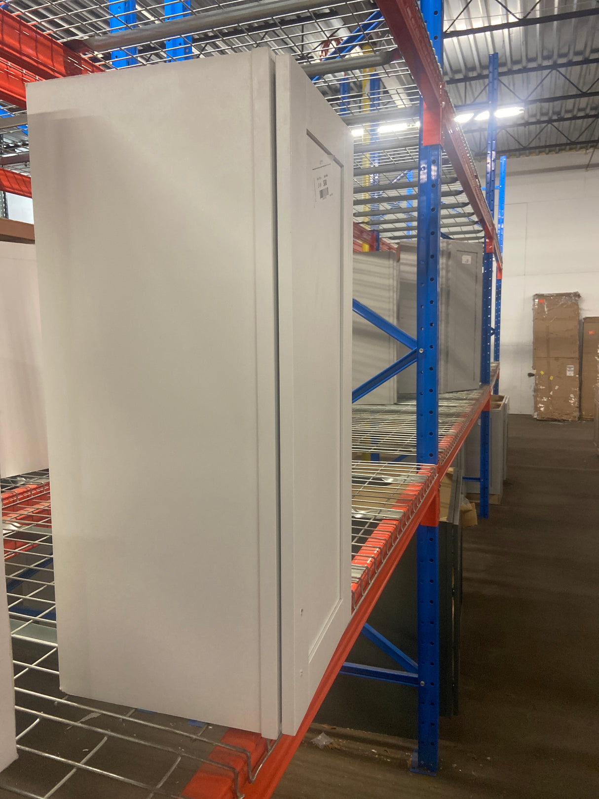 Westfield Feather White Shaker Stock Assembled Wall Kitchen Cabinet (12 in. W x 12 in. D x 30 in. H)