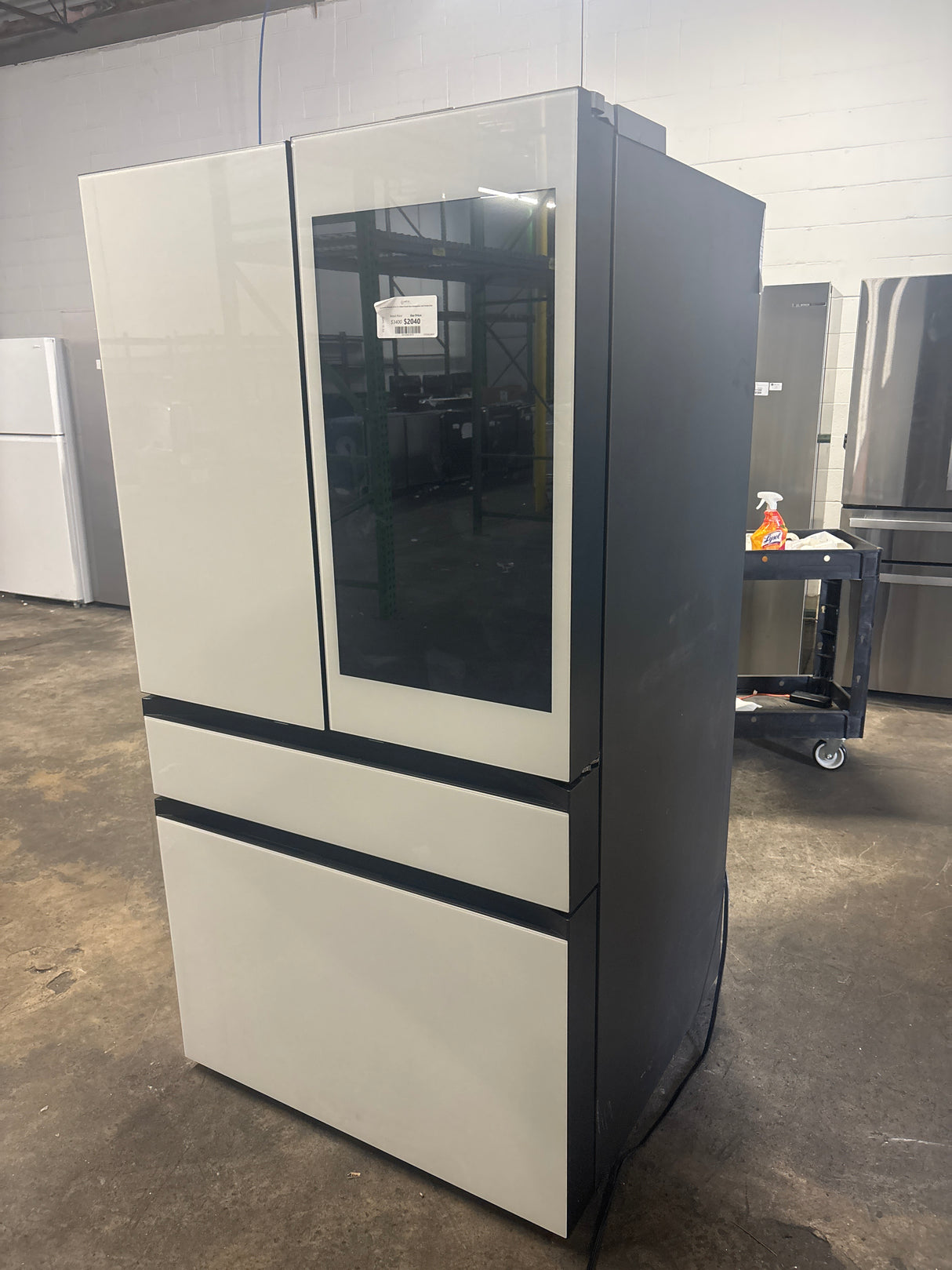 Samsung Bespoke 29 cu. ft. 4-Door French Door Refrigerator with Family Hub+
