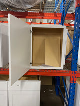Shaker Satin White Stock Assembled Wall Kitchen Cabinet (24 in. x 30 in. x 12 in.)