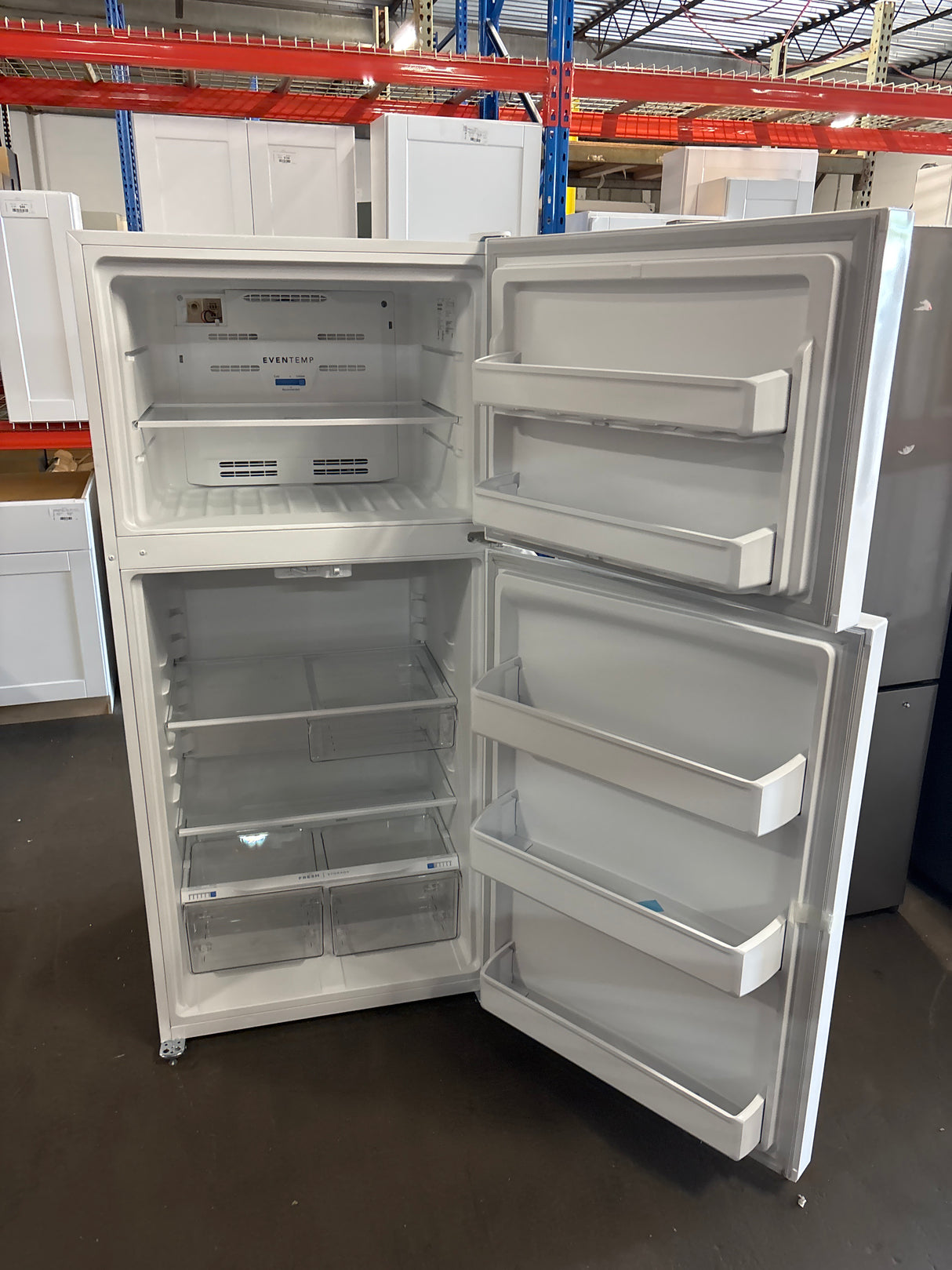 30 in. 18.3 cu. ft. Garage Ready Top Freezer Refrigerator in Stainless Steel