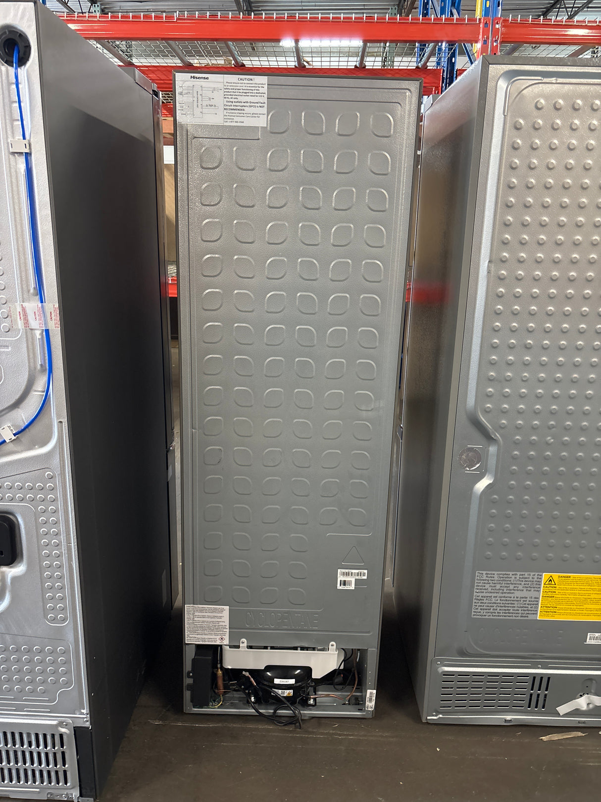 Hisense 10.2 cu. ft. Garage Ready Frost Free Convertible Upright Freezer with Seal Break Handle