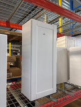 Shaker 18 in. W x 12 in. D x 42 in. H Assembled Wall Kitchen Cabinet in Satin White