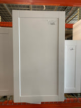 Shaker 24 in. W x 12 in. D x 42 in. H Assembled Wall Kitchen Cabinet in Satin White