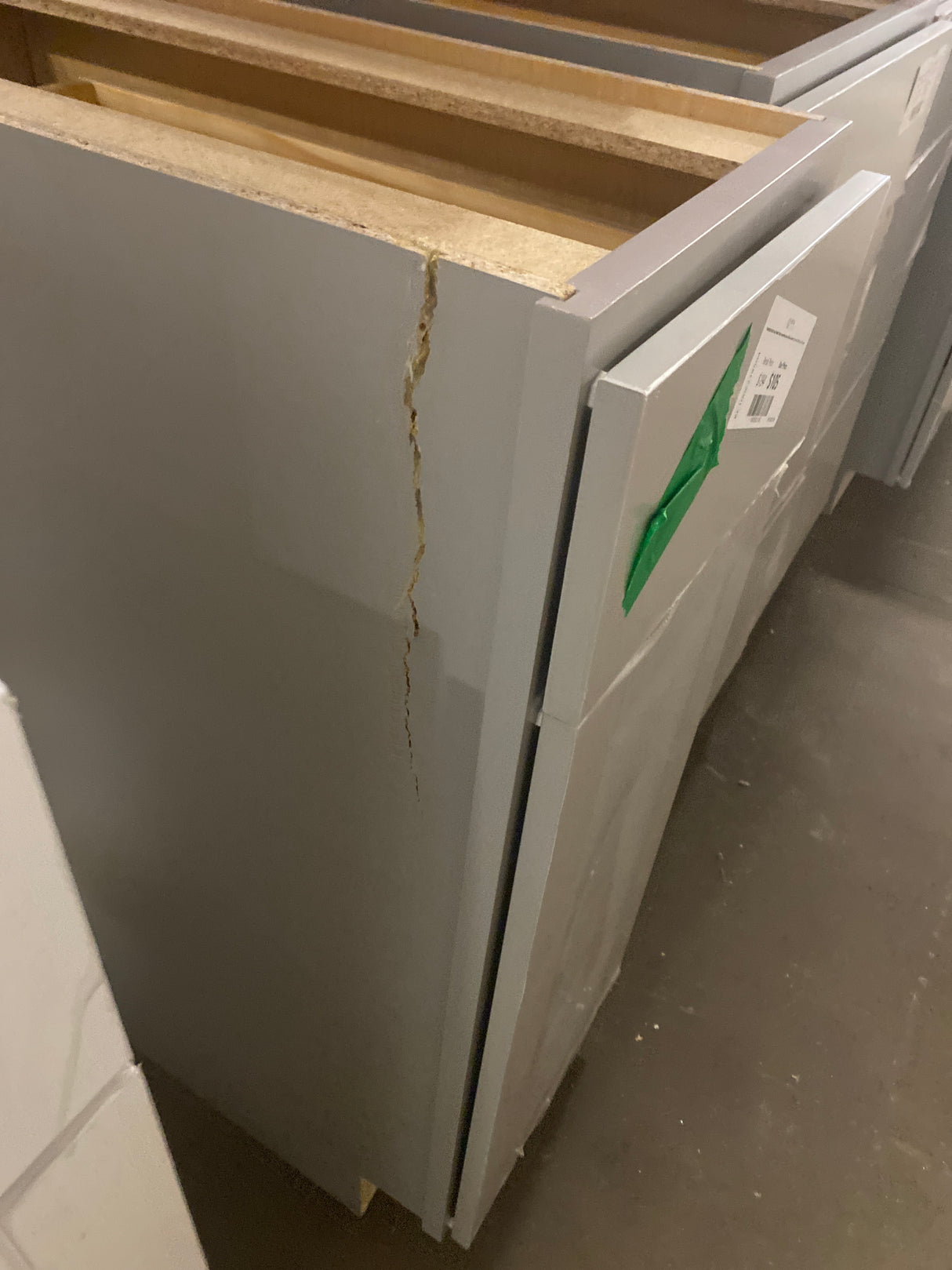 Westfield Dusk Gray Shaker Stock Assembled Base Kitchen Cabinet (12 in. W x 23.75 in. D x 35 in. H)