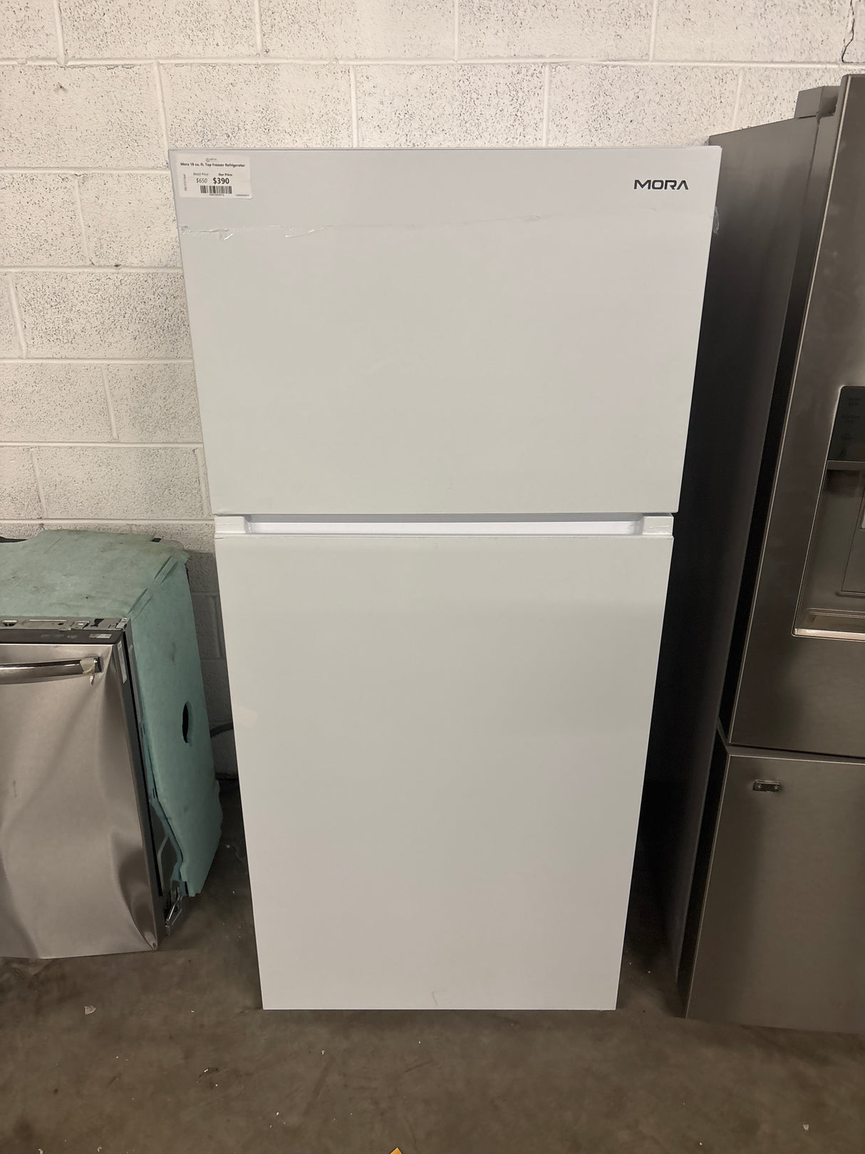 Mora 18 cu. ft. Top Freezer Refrigerator