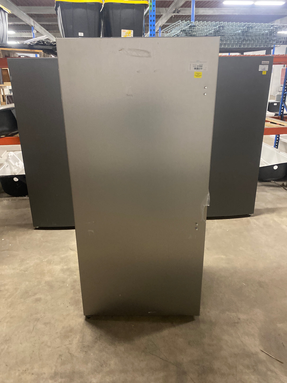 Professional 19 cu. ft. Single Door Frost Free Upright Freezer in Smudge-Proof Stainless Steel, ENERGY STAR