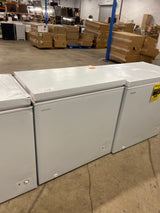 7.0 cu. ft. Manual Defrost Chest Freezer with LED Light in White Garage Ready