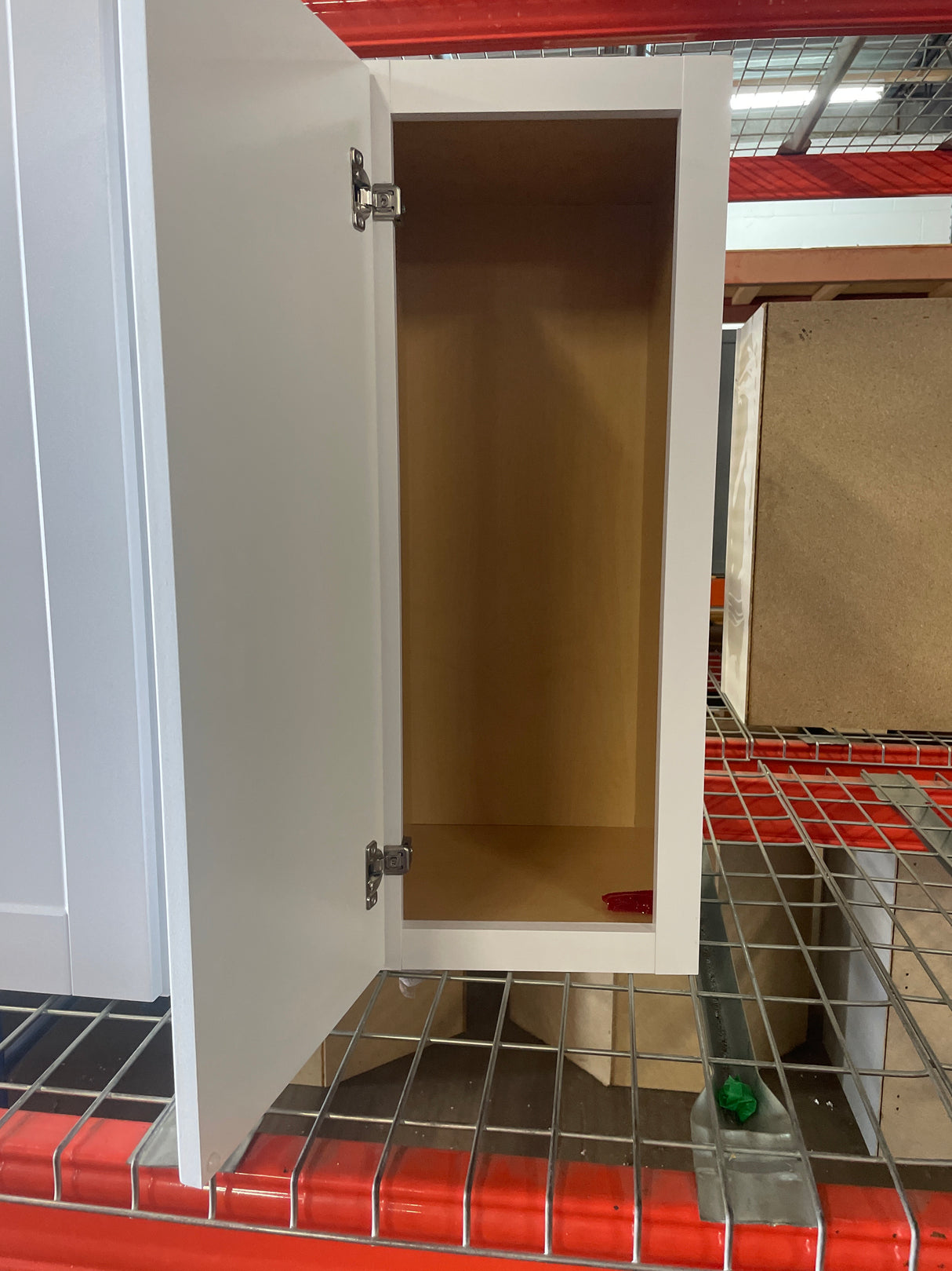 Shaker Satin White Stock Assembled Wall Kitchen Cabinet (12 in. x 30 in. x 12 in.)