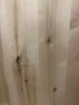5 ft. L x 30 in. D Unfinished Edge Glued Birch Butcher Block Desktop Countertop with Square Edge