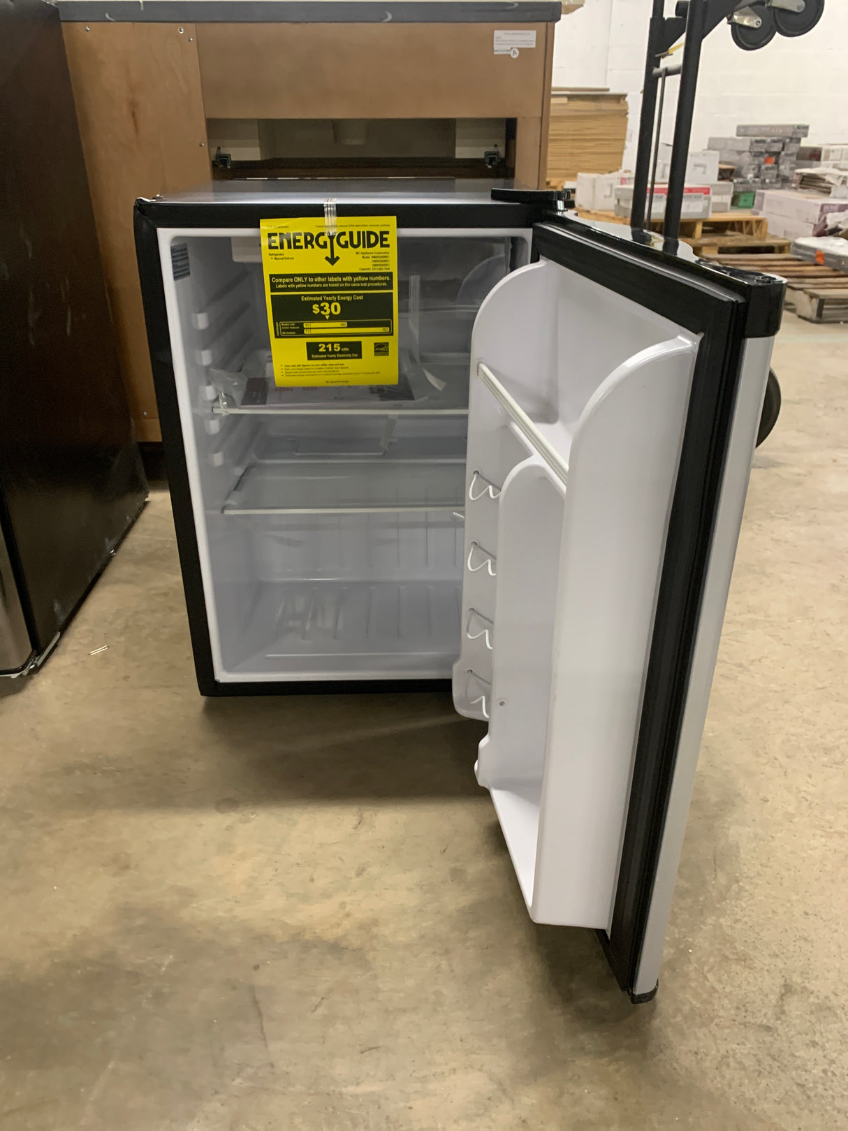 2.6 cu. ft. Mini Fridge in Stainless Look, ENERGY STAR