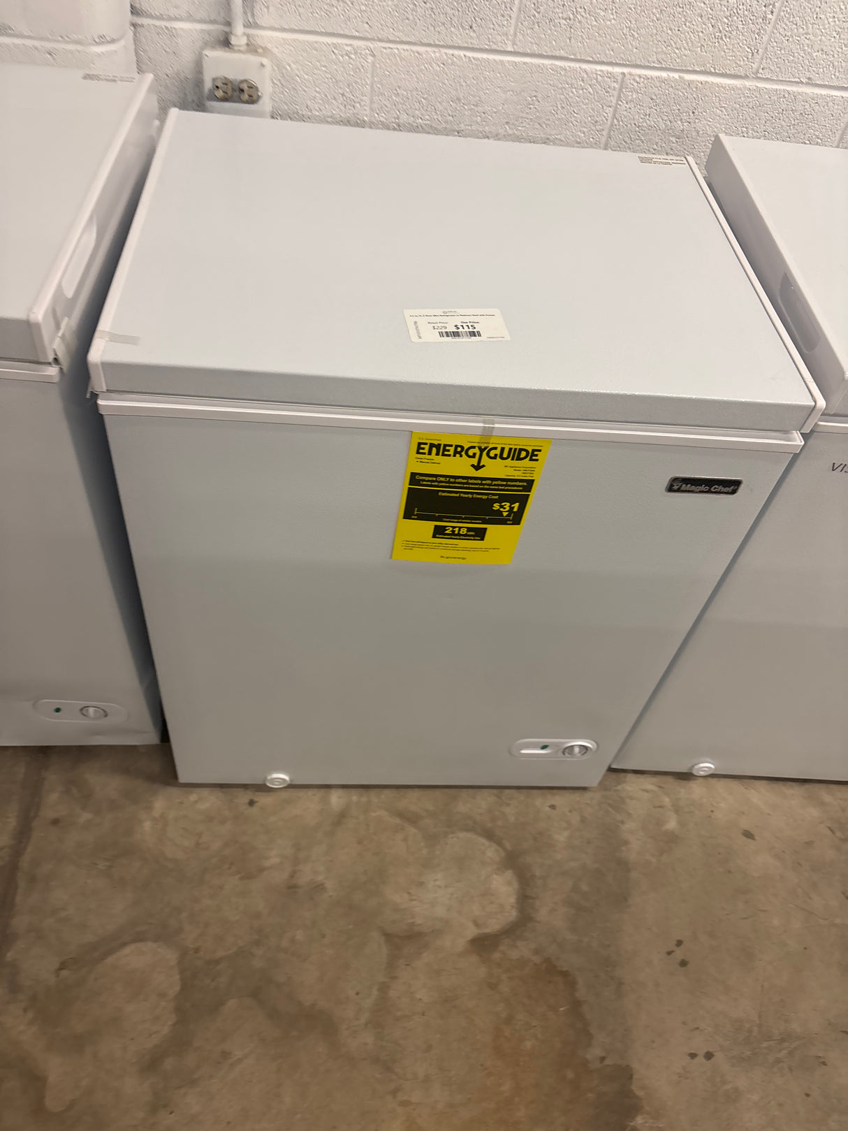 4.5 cu. ft. 2-Door Mini Refrigerator in Platinum Steel with Freezer